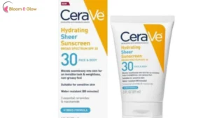 CeraVe Hydrating Sheer Sunscreen SPF 30