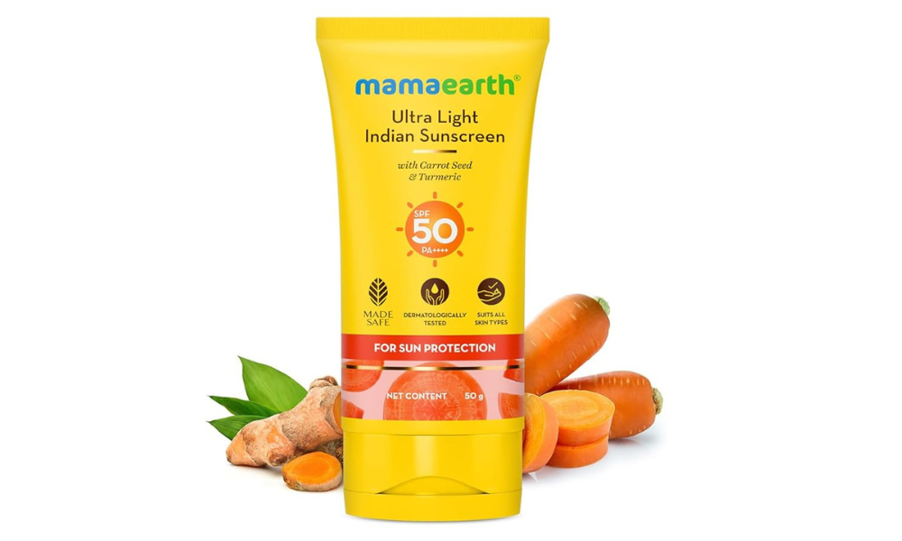 Mamaearth Ultra Light Indian Sunscreen SPF 50
