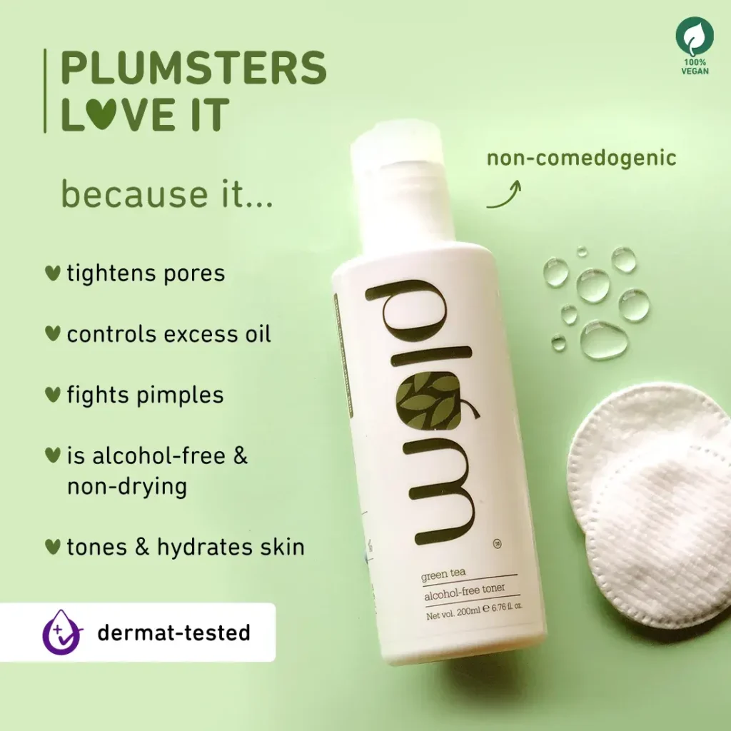 Introducing Plum Green Tea Toner 