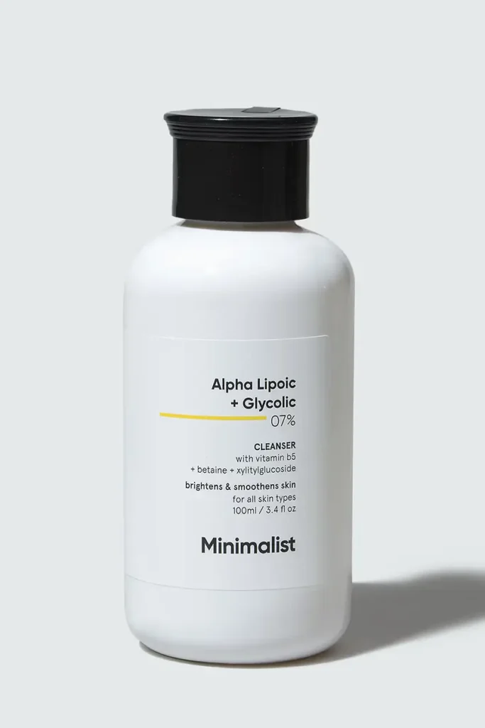 Minimalist 7% Alpha Lipoic and Glycolic Brightening Face Wash 